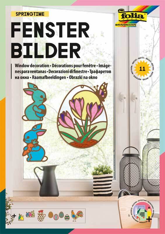 Bastelmappe Fensterbilder - Fr&#xFC;hling